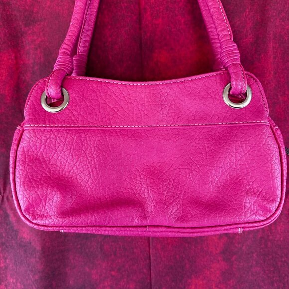 ROSETTI WOMEN SHOULDER HANDBAG, PINK COLOR, MULTIPLE POCKETS WITH ZIPPERS - Picture 8 of 10